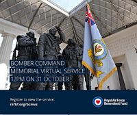 Bomber Command Memorial Virtual Service 31st October 2021